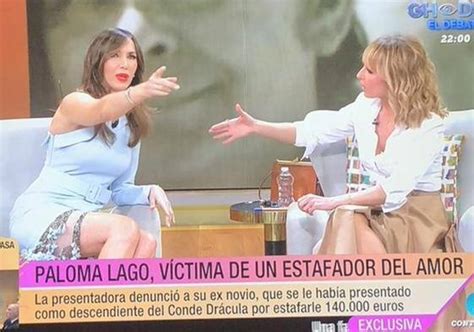 paloma lago y emma garcia|Paloma Lago desmonta a Emma García y su equipo。